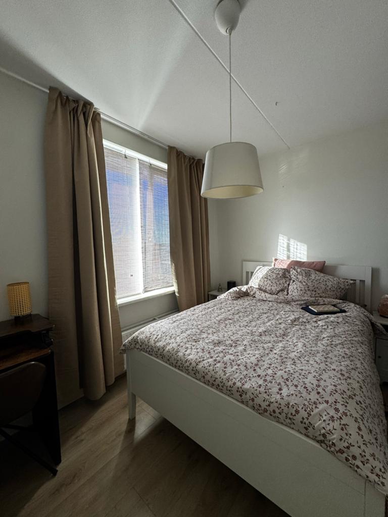 Zo goed als nieuw wit tweepersoonsbed - IDANÄS 140 cm, Ophalen, Gebruikt, Wit, Tweepersoons