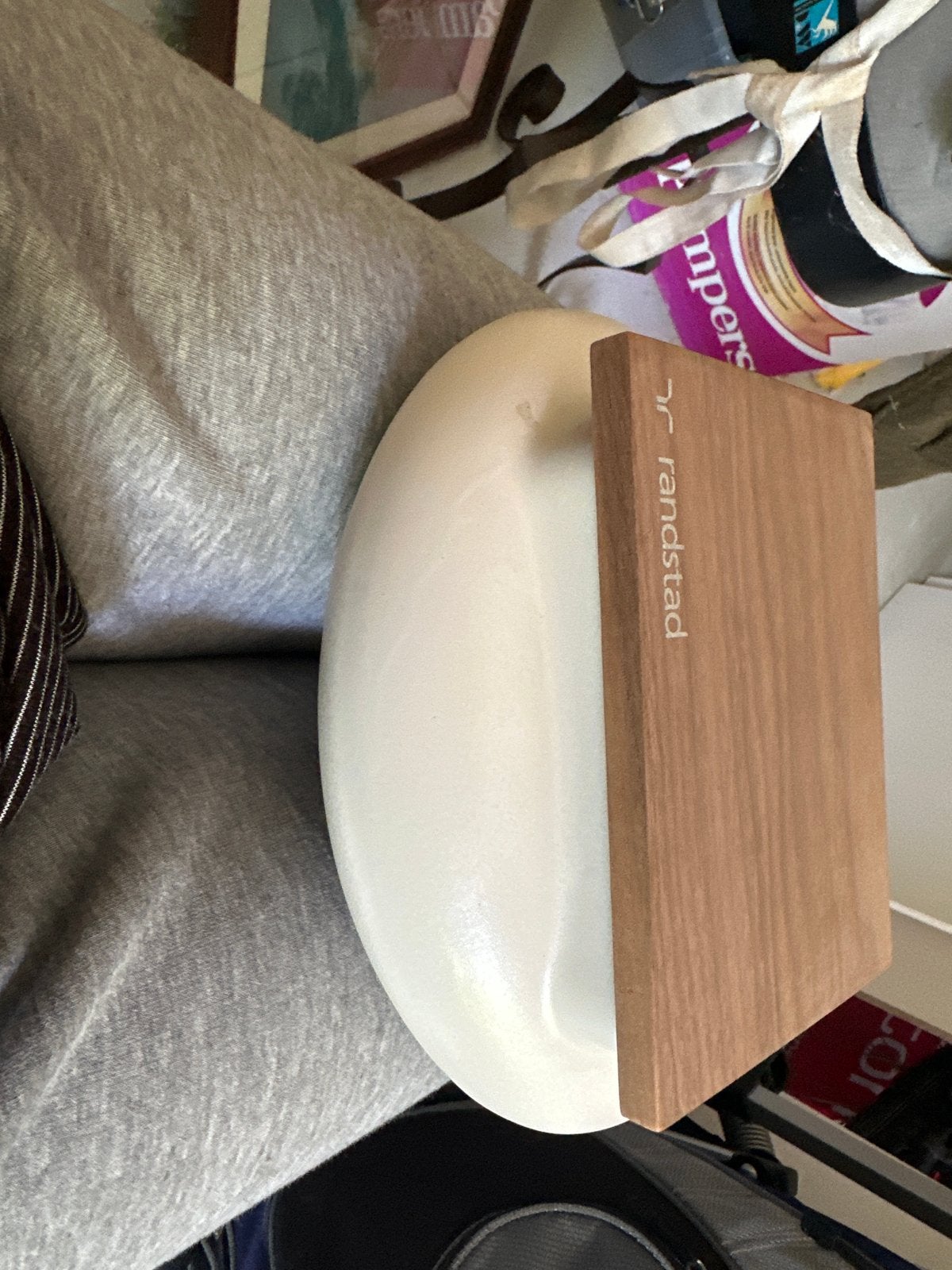 Marcel wanders schaal met houten deksel koekdoos snoeppot, Beige, Ophalen of Verzenden, Zo goed als nieuw, Modern
