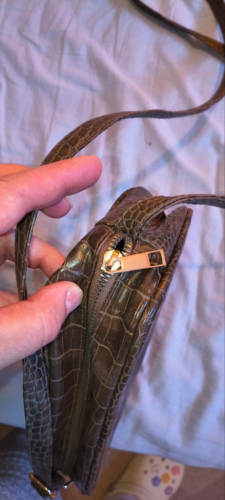Crocs schoudertas Braun, Ophalen, Schoudertasje