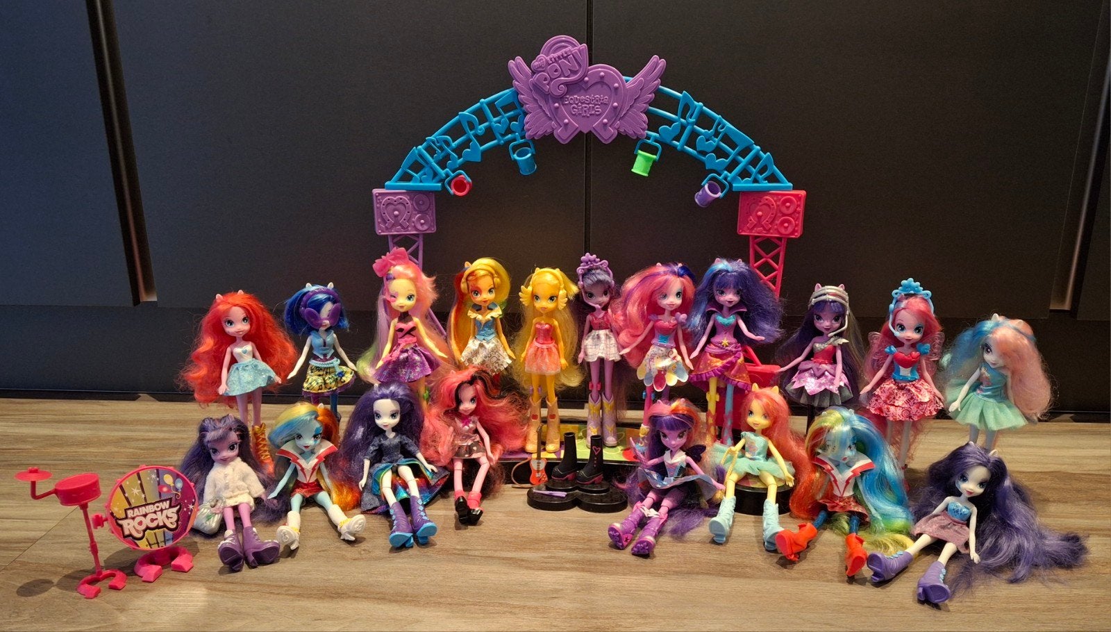 Grote verzameling Equestria girls van My little pony, Kinderen en Baby's, Ophalen of Verzenden, Gebruikt