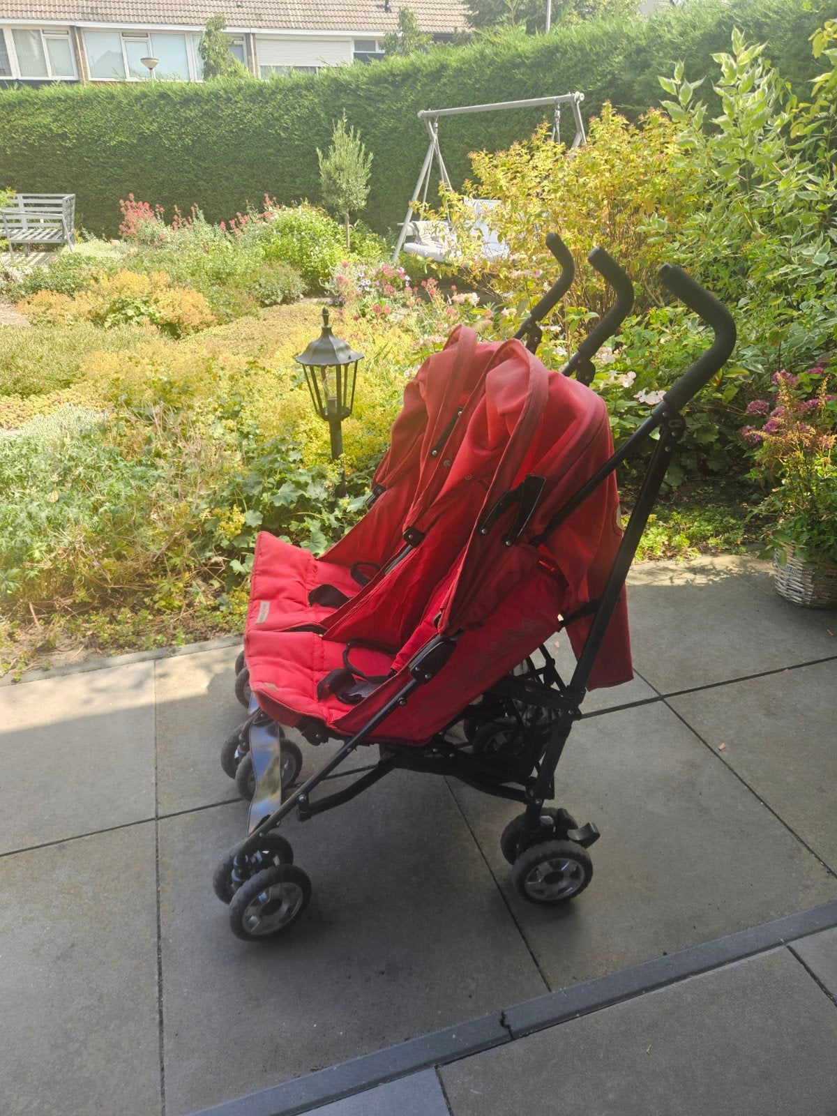 koelstra dubbele buggy, Ophalen, Gebruikt, Koelstra