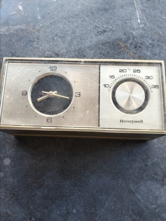 Honeywell Chronotherm Thermostaat - Vintage, Ophalen of Verzenden, Gebruikt