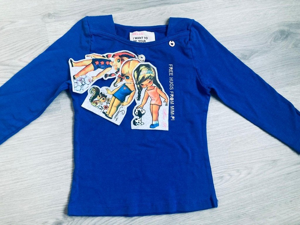 meisjes longsleeve shirt/top maat 104 Mim‑Pi, Ophalen of Verzenden, Mim-pi, Meisje, Shirt of Longsleeve