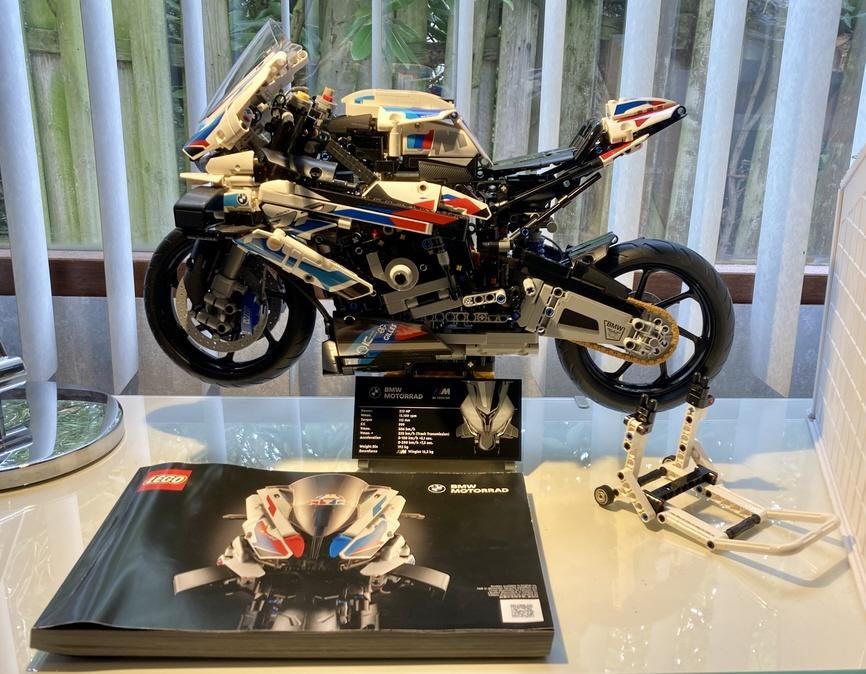 Lego Technic motorfiets BMW 1000 RR - 42130, Kinderen en Baby's, Speelgoed | Duplo en Lego, Ophalen, Compleet, Lego, Zo goed als nieuw