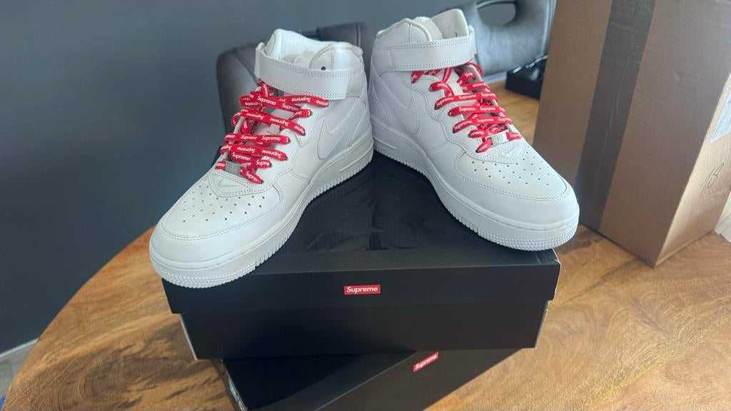NIKE AIR FORCE SUPREME MT42 [NIEUW], Kleding | Heren, Schoenen, Ophalen of Verzenden, Nieuw, Wit, Sneakers of Gympen