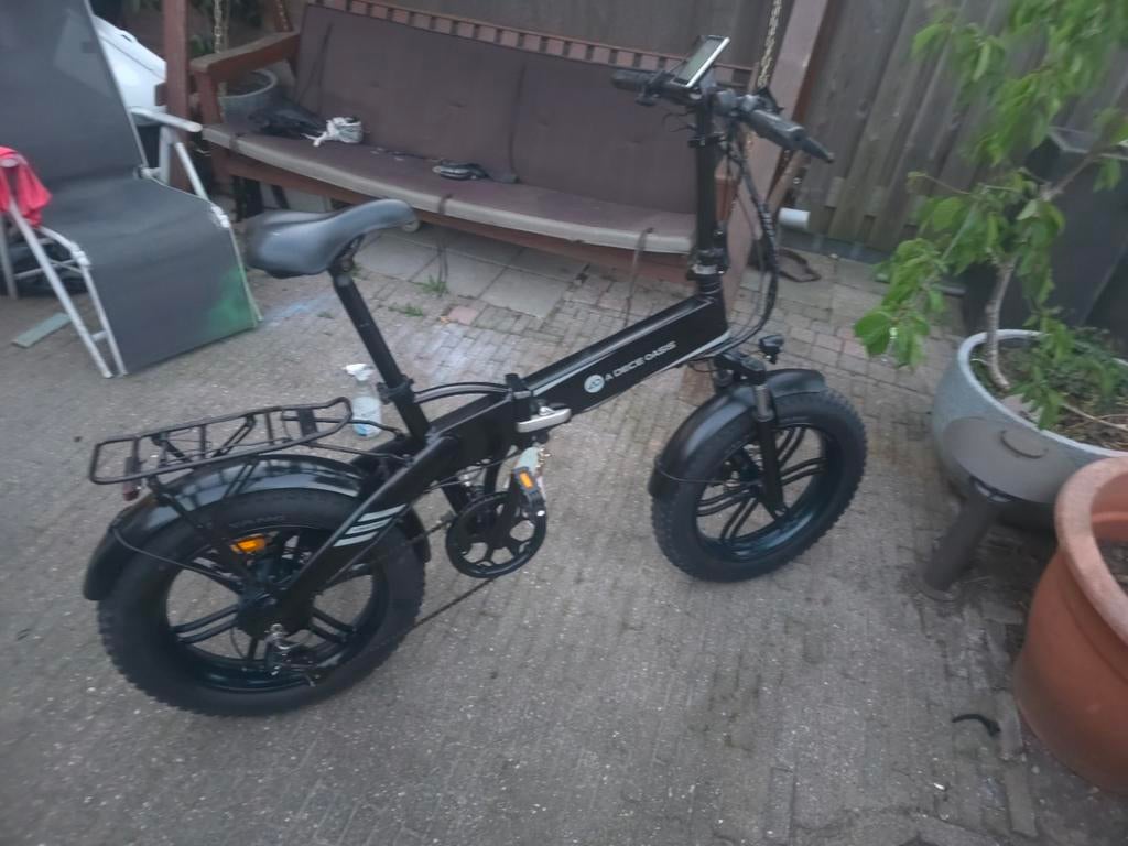 ADO Adece A20F Volledig Opvouwbare Fatbike, Zo goed als nieuw, 51 tot 55 cm, 50 km per accu of meer, Ophalen