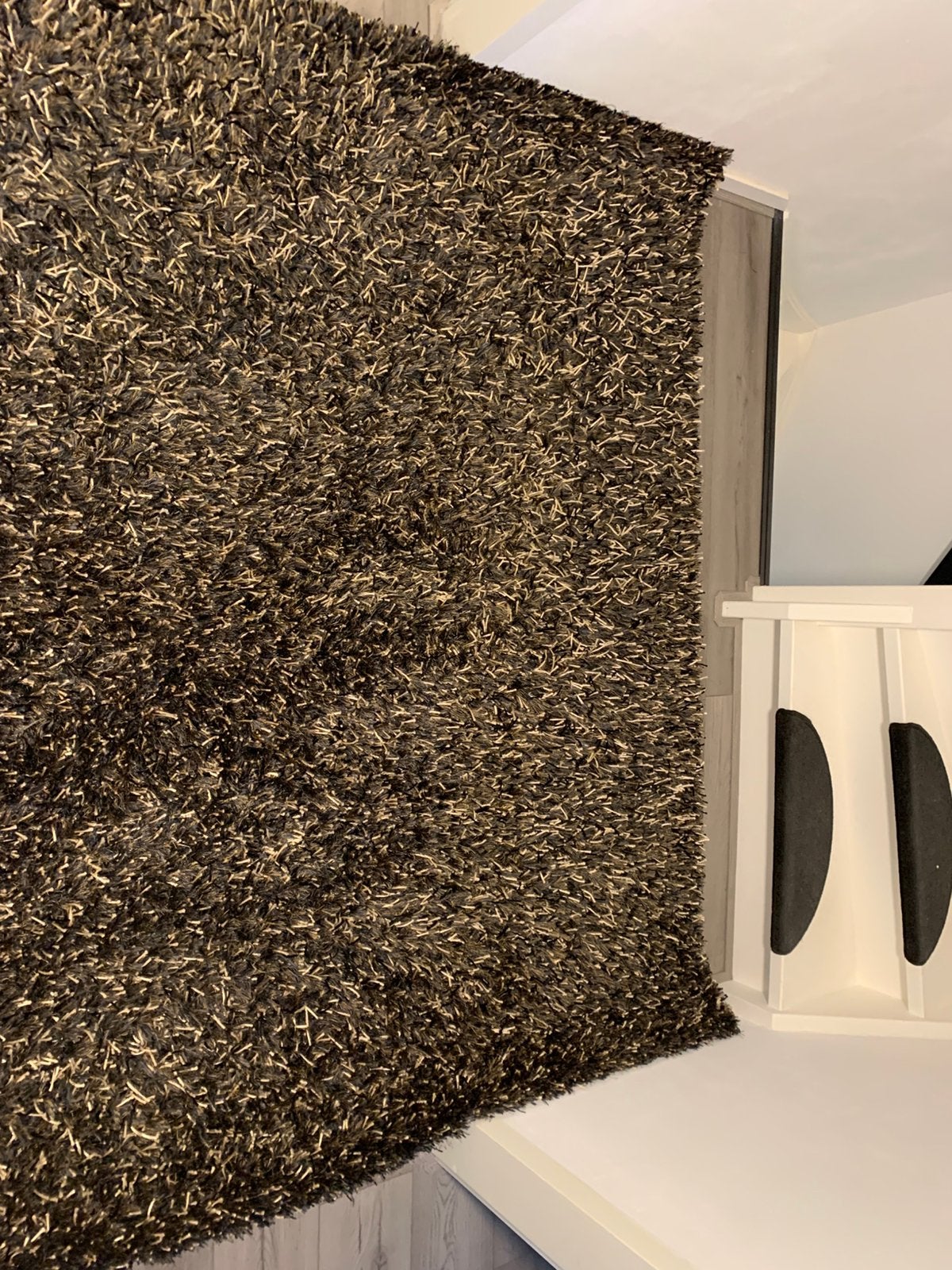 Brinker Carpets black/brown spider 200x250cm, Ophalen, Bruin, 200 cm of meer, Zo goed als nieuw