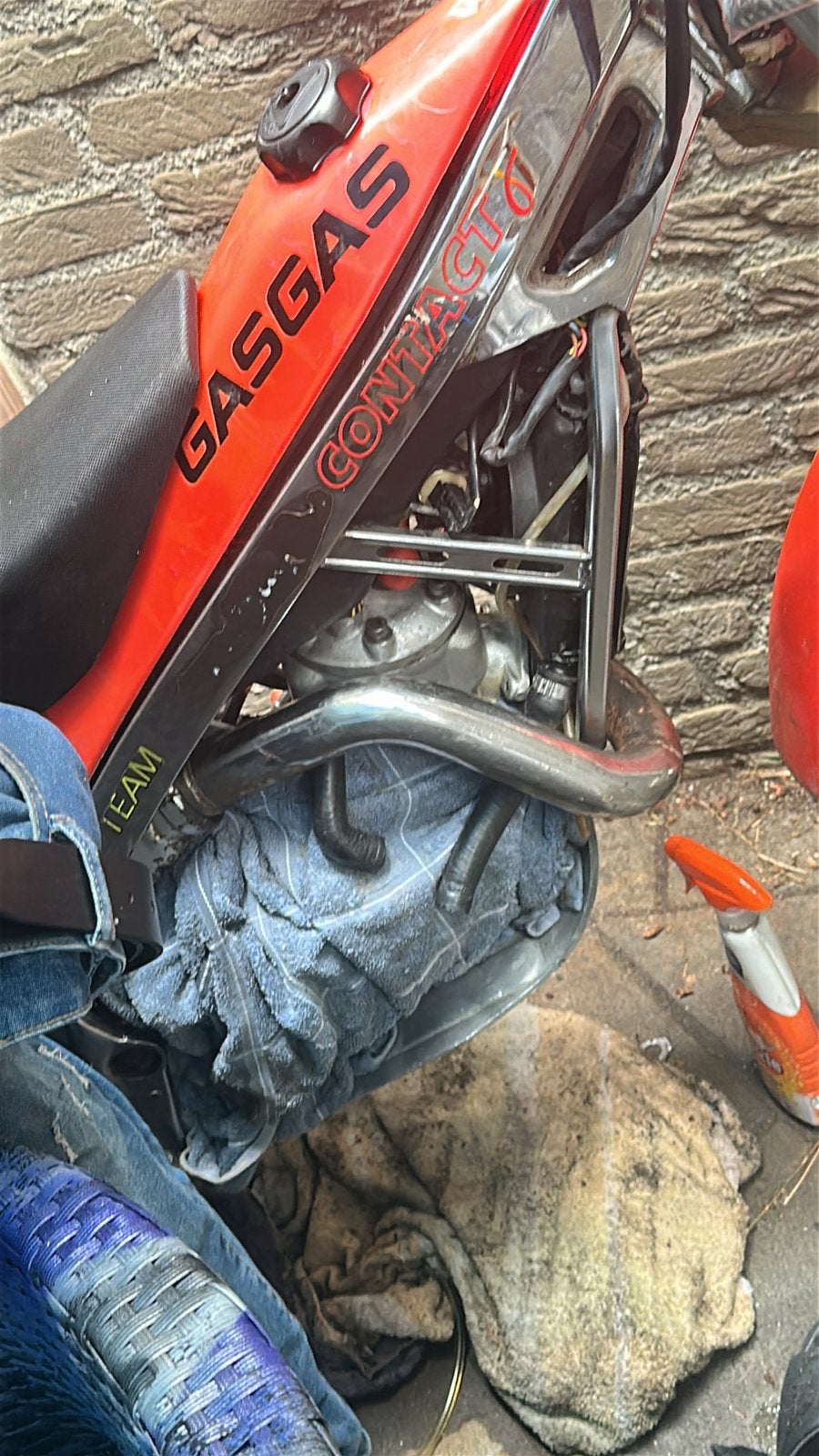 Gas gas crosmotor 250cc 2takt, Ophalen of Verzenden, Zo goed als nieuw, Overige merken
