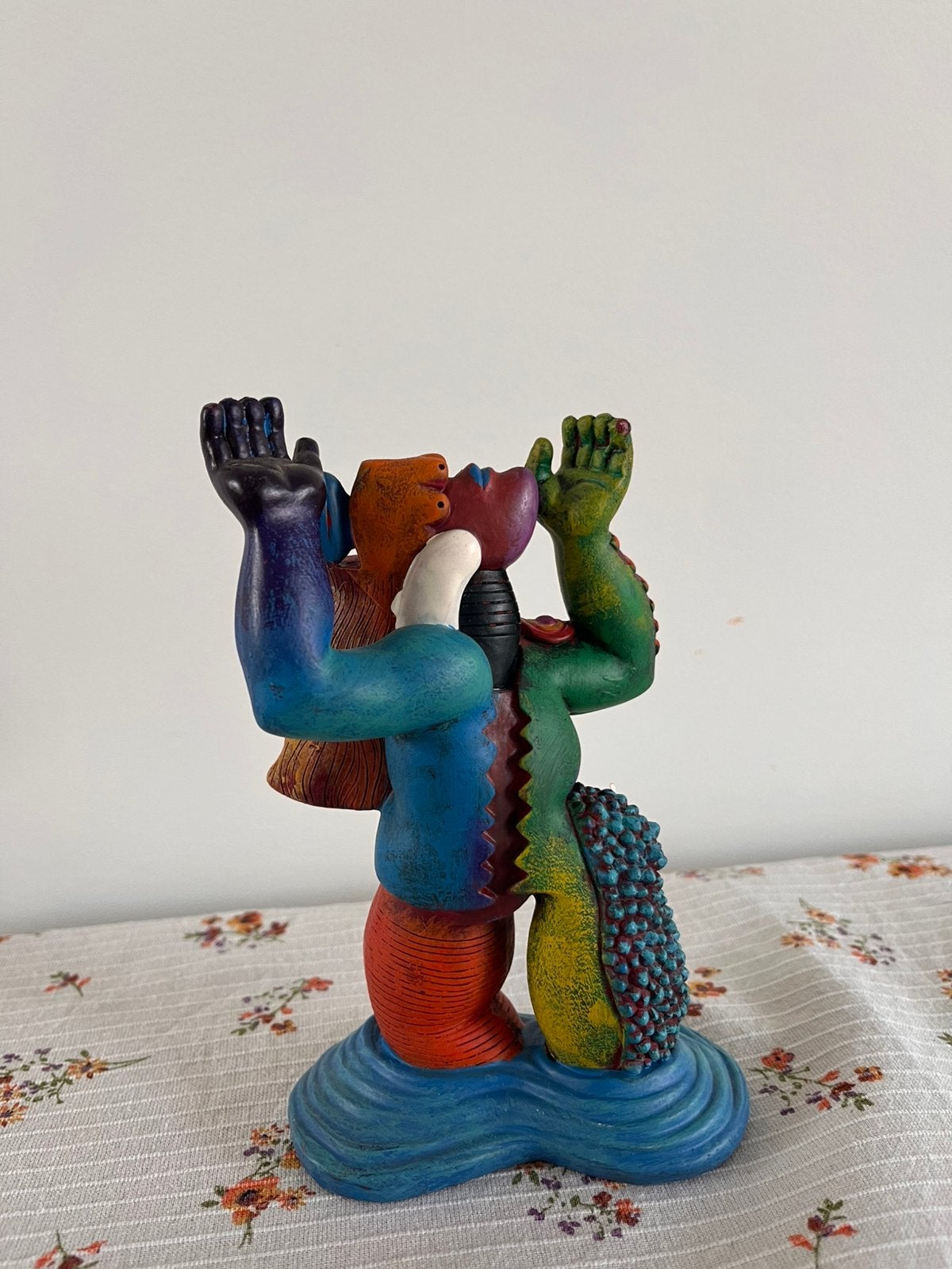 "El Pensamiento Rompido" door Clemens Briels, Antiek en Kunst, Meerkleurig, Beeld, Ophalen of Verzenden, Overige materialen