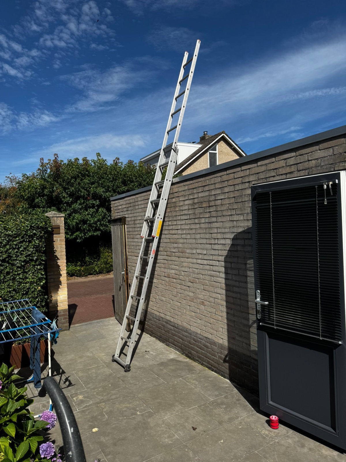 Ladder  2 x 10 sports, Ophalen, Zo goed als nieuw, Ladder, Opvouwbaar of Inschuifbaar