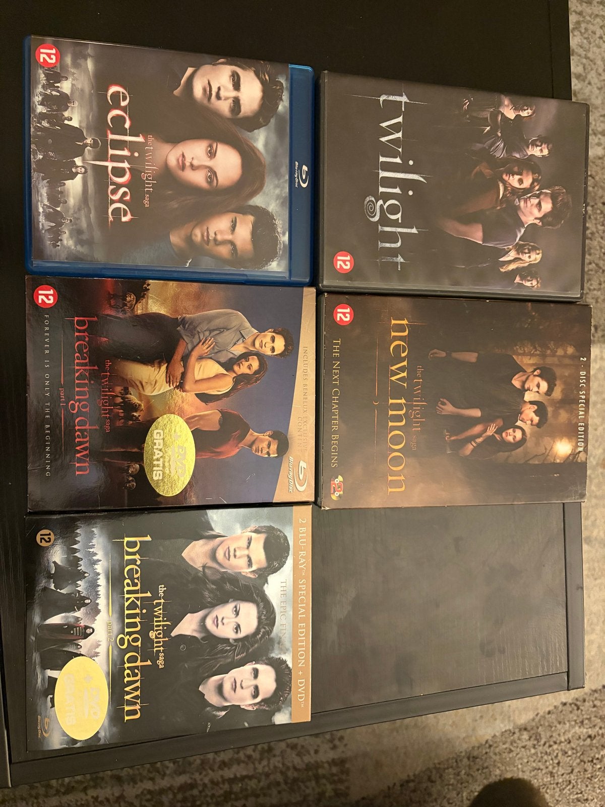 The Twilight Saga Complete Collection - Blu-ray & DVD, Nederlands, Ophalen of Verzenden, Vanaf 12 jaar, Inclusief doosje
