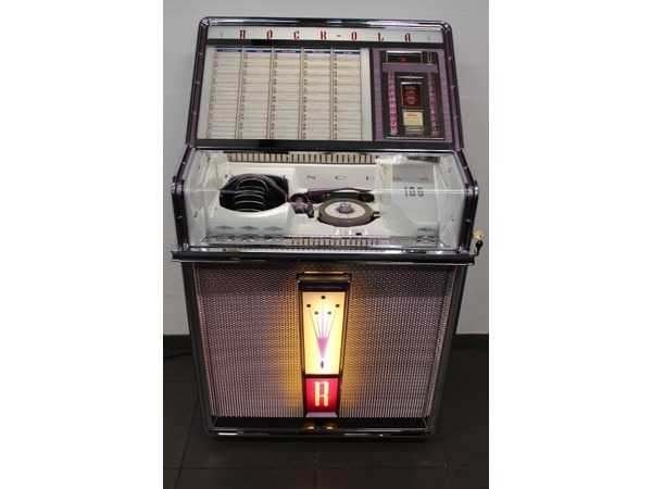 ROCK OLA 1493 PRINCESS Jukebox in nieuwstaat, Met singles, Rock Ola, Ophalen of Verzenden, Zo goed als nieuw