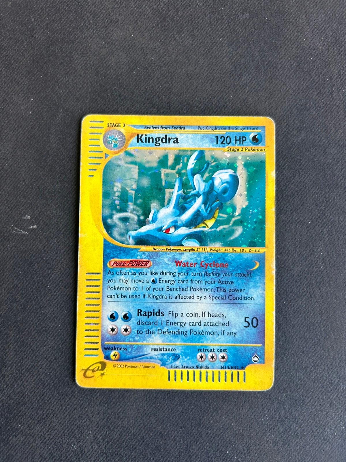 Kingdra h14, Ophalen of Verzenden, Nieuw, Losse kaart, Foil