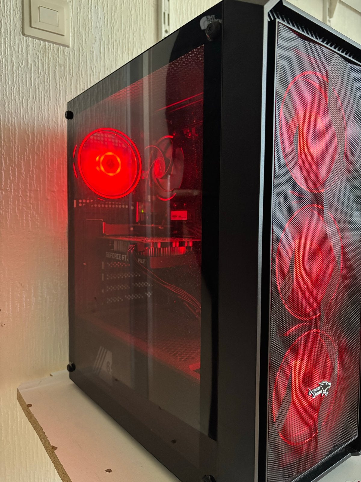 Gaming PC - AMD Ryzen 5 5500, RTX 3050, 32GB RAM, 500GB SSD, 32 GB, Ophalen of Verzenden, Zo goed als nieuw, Gaming