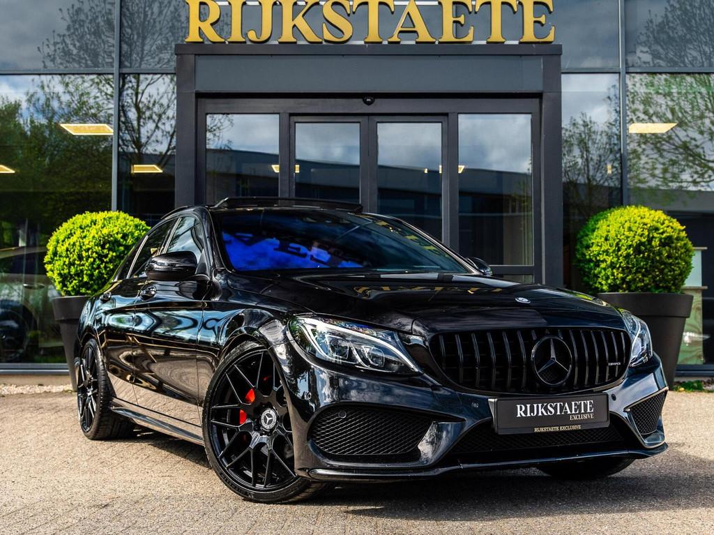 Mercedes C-klasse C220 CDI Prestige|PANO|BURMESTER|MEMORY|20, Auto's, Mercedes-Benz, Automaat, Euro 5, Achterwielaandrijving, 4 cilinders