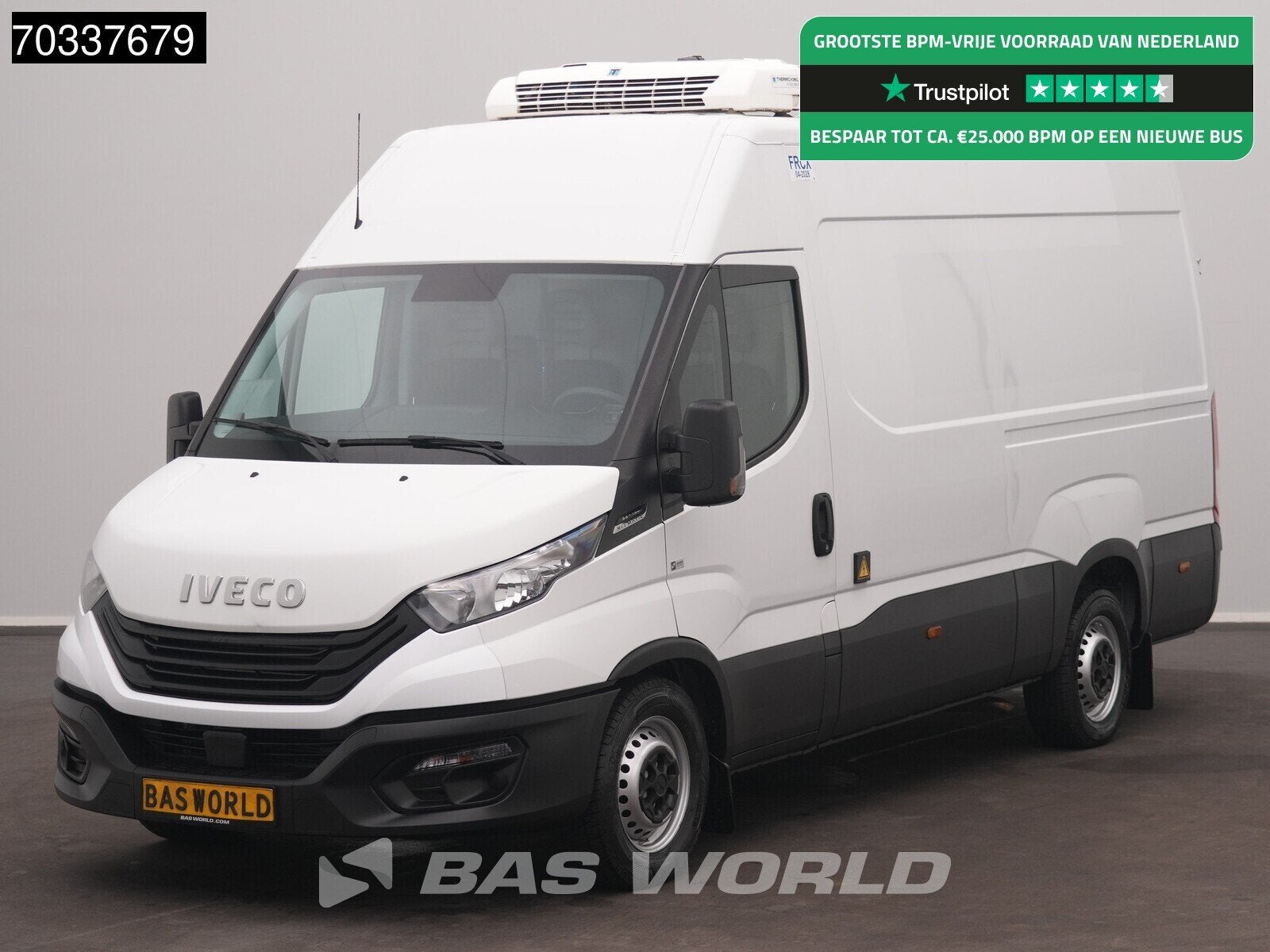 Iveco Daily 35S16 Automaat Koel/Vrieswagen Kerstner Thermoki, Auto's, Automaat, Stof, Gebruikt, Euro 6