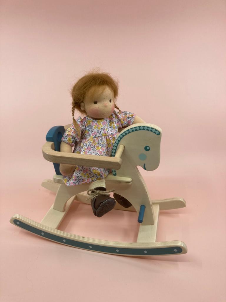 Zonnekindpop 22cm waldorf pop vrijeschool antroposofische, Kinderen en Baby's, Speelgoed | Poppen, Nieuw, Ophalen of Verzenden