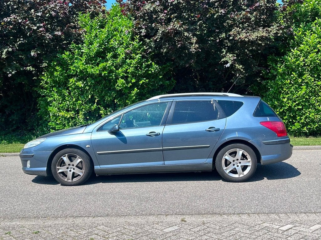 Peugeot 407 SW 2.2-16V XS Automaat*Cruise*Trekhaak*Airco*Par, Gebruikt, 2230 cc, 4 cilinders, 163 pk