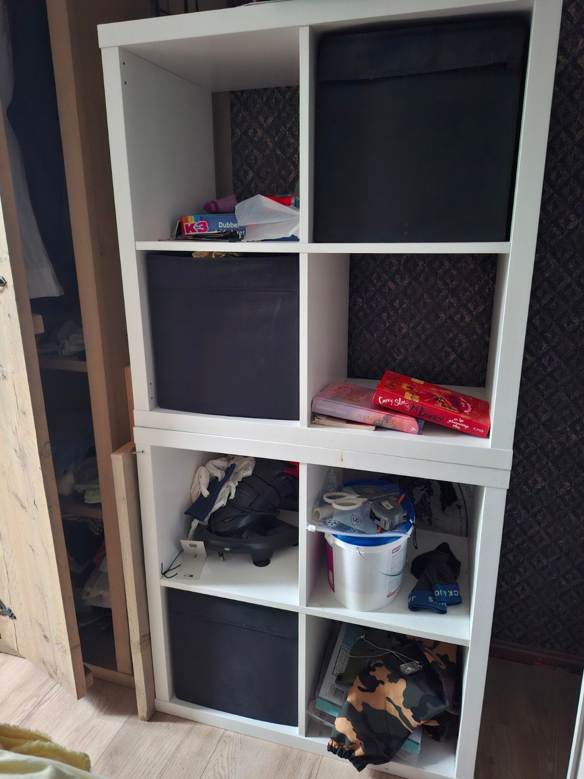 ikea vakkenkast, Ophalen, Gebruikt