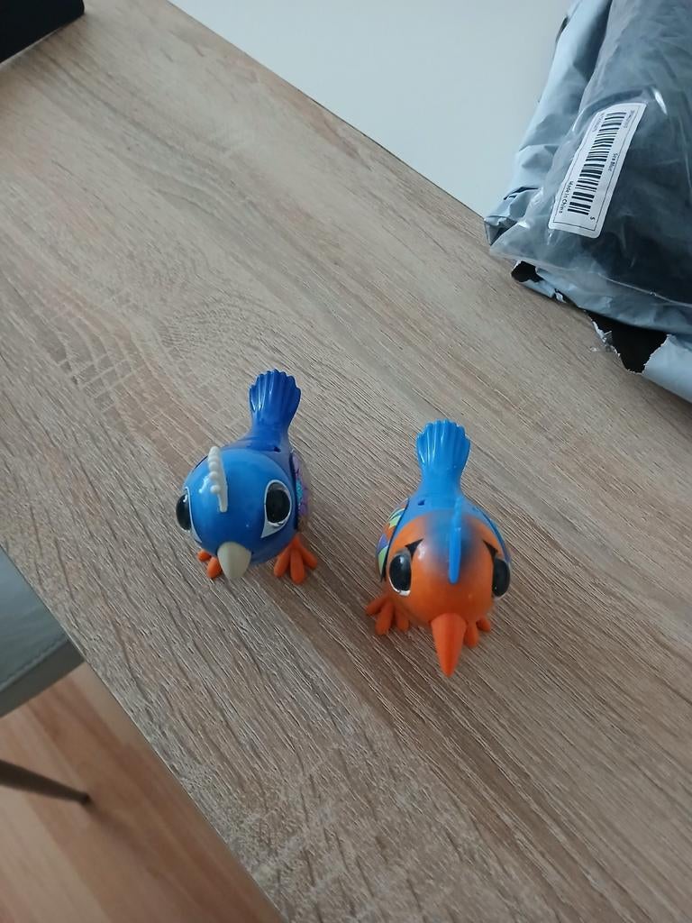 Twee interactieve vogeltjes, Kinderen en Baby's, Ophalen of Verzenden