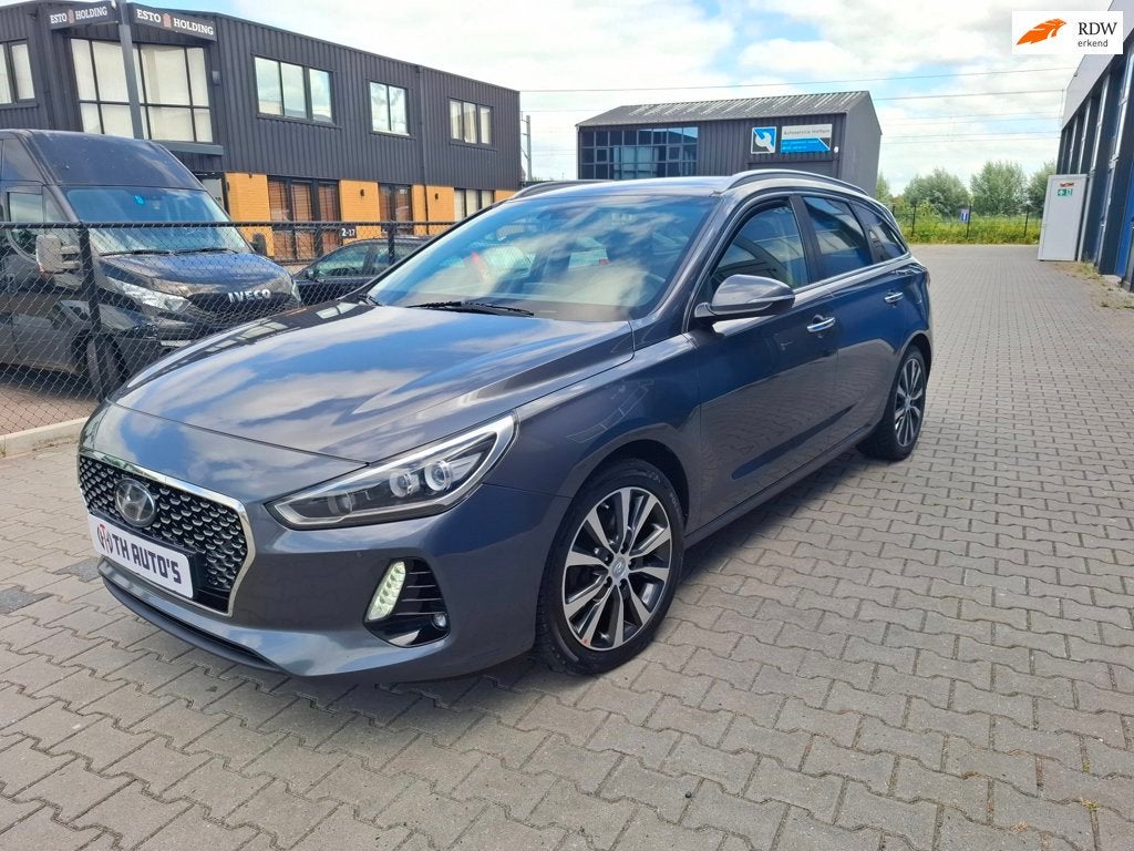 Hyundai I30 Wagon 1.4 T-GDI Premium/automaat/navi/airco/crui, 4 cilinders, Origineel Nederlands, Automatische klimaatregeling