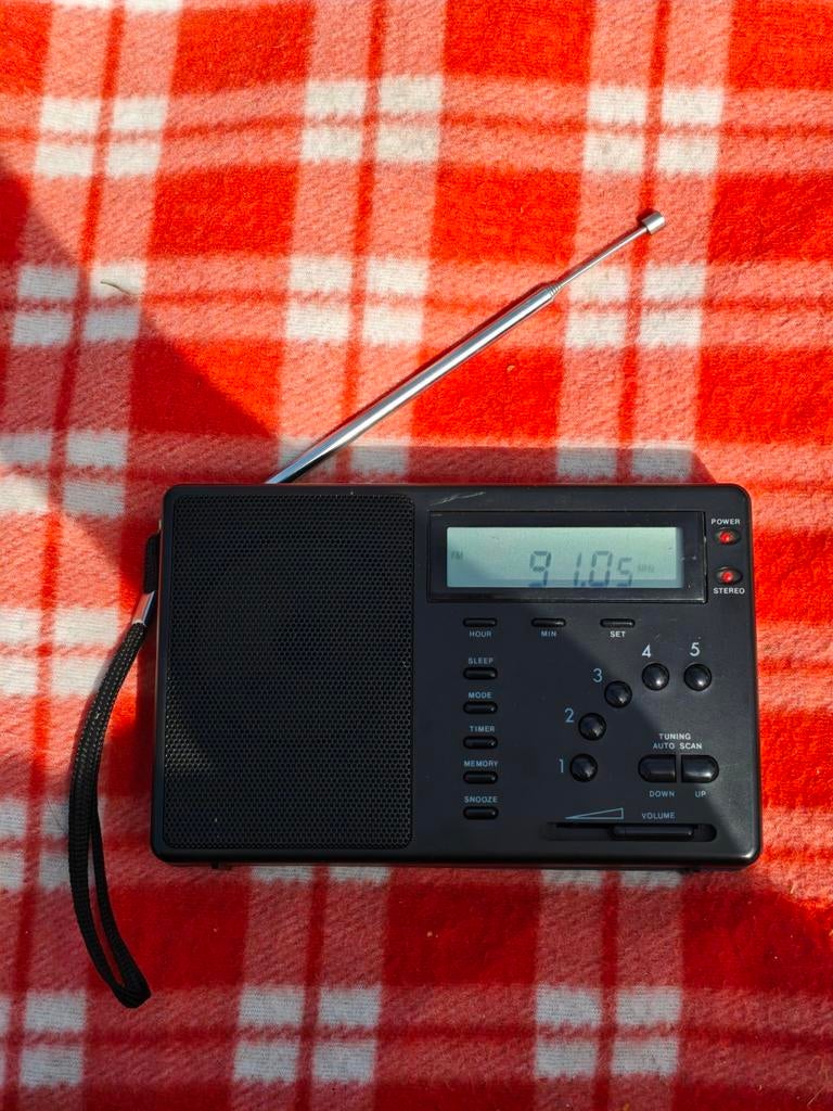 Draagbare Wereldontvanger/Noodradio - WR160, Ophalen of Verzenden, Wereldontvanger