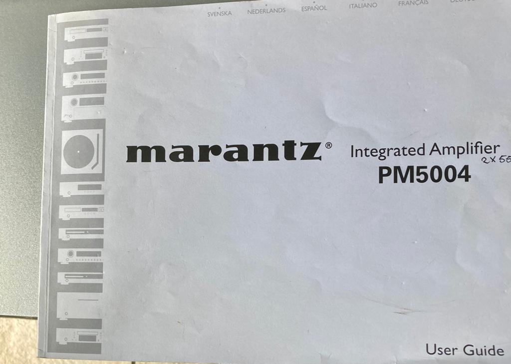 Marantz PM5004 Geïntegreerde Versterker, Marantz, Gebruikt, Ophalen of Verzenden, 60 tot 120 watt