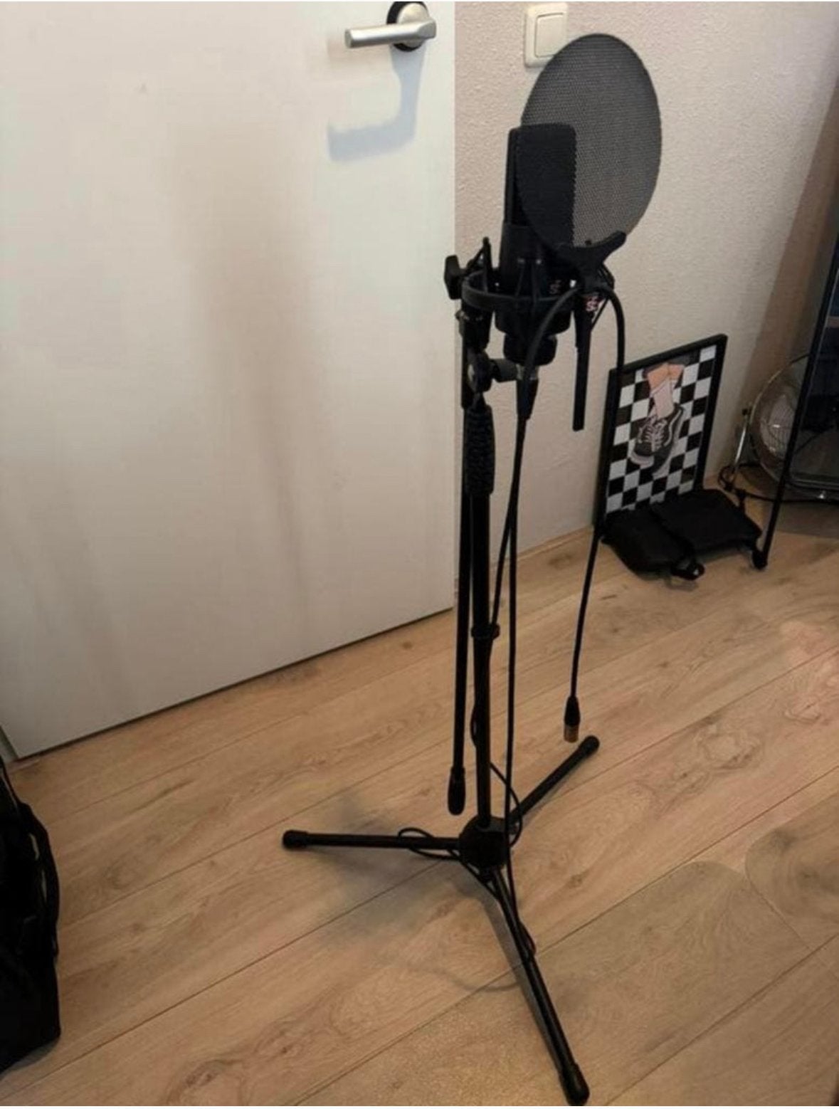 SE X1 S Condensator microfoon + Forcusrite, Ophalen, Zo goed als nieuw, Studiomicrofoon