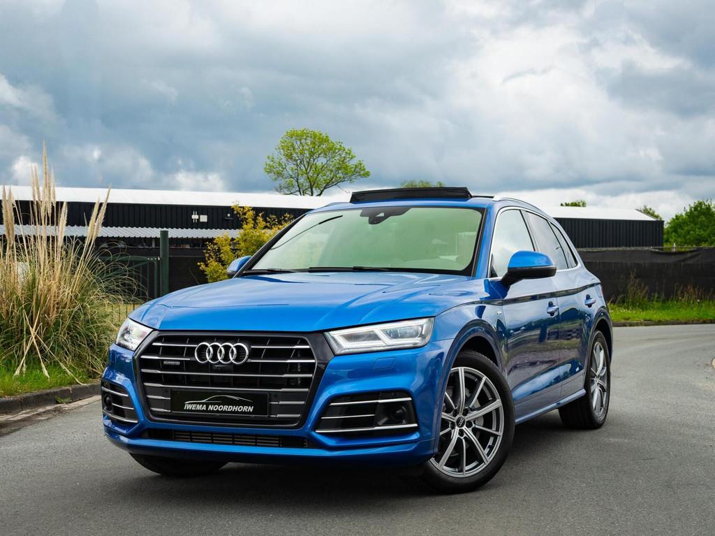 Audi Q5 55 TFSI e quattro Competition |Panoramadak|Luchtveri, Auto's, Audi, Bedrijf, Te koop, Q5, 360° camera, 4x4, ABS, Achteruitrijcamera