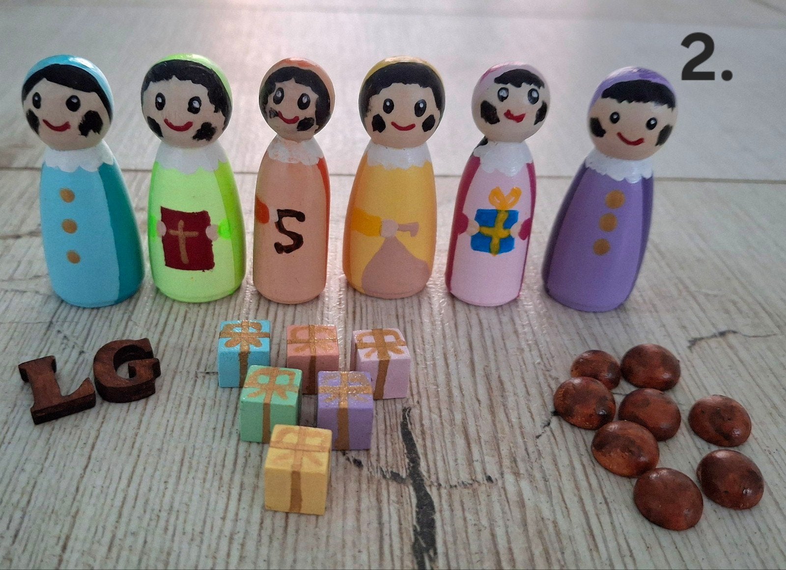 pegdolls pietjes met accessoires, Ophalen of Verzenden
