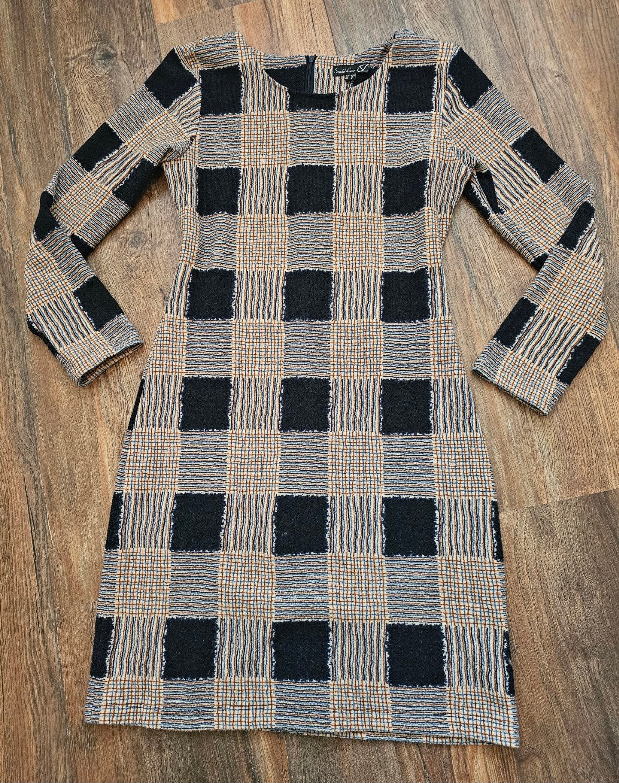 Smashed Lemon prachtige blauwe jurk mt S in zeer goede staat, Ophalen of Verzenden, Zo goed als nieuw, Maat 36 (S), Blauw