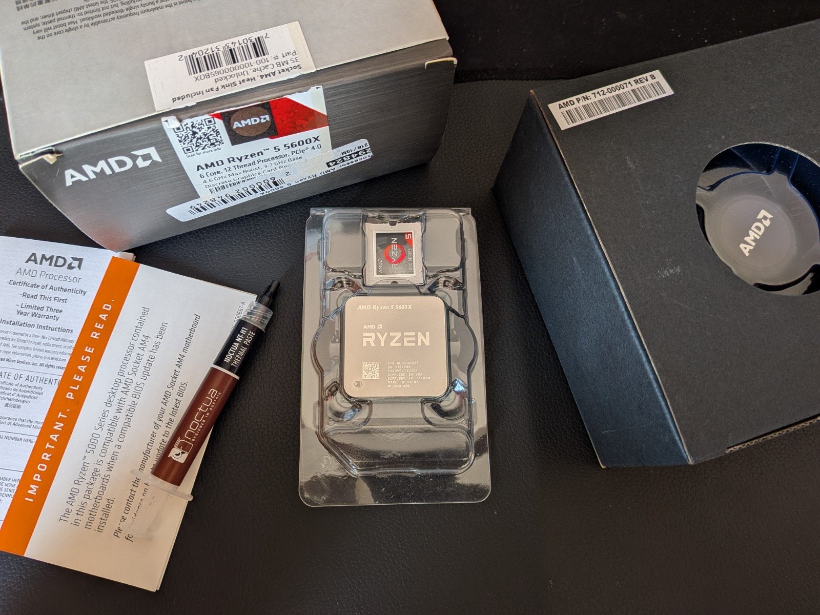 AMD Ryzen 5 5600X Processor - Zo goed als nieuw, Computers en Software, Processors, 6-core, Verzenden, AMD Ryzen 5 5600X, 3 tot 4 Ghz