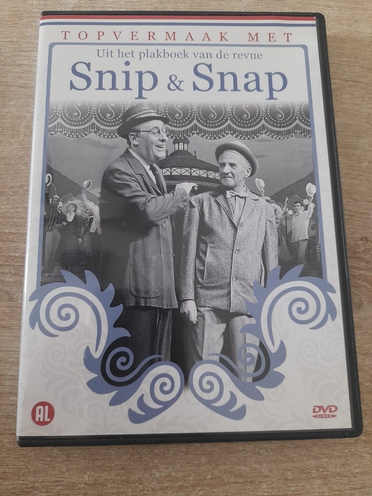Snip en snap dvd, Alle leeftijden, Ophalen of Verzenden, Gebruikt, Tv-programma of Sketches