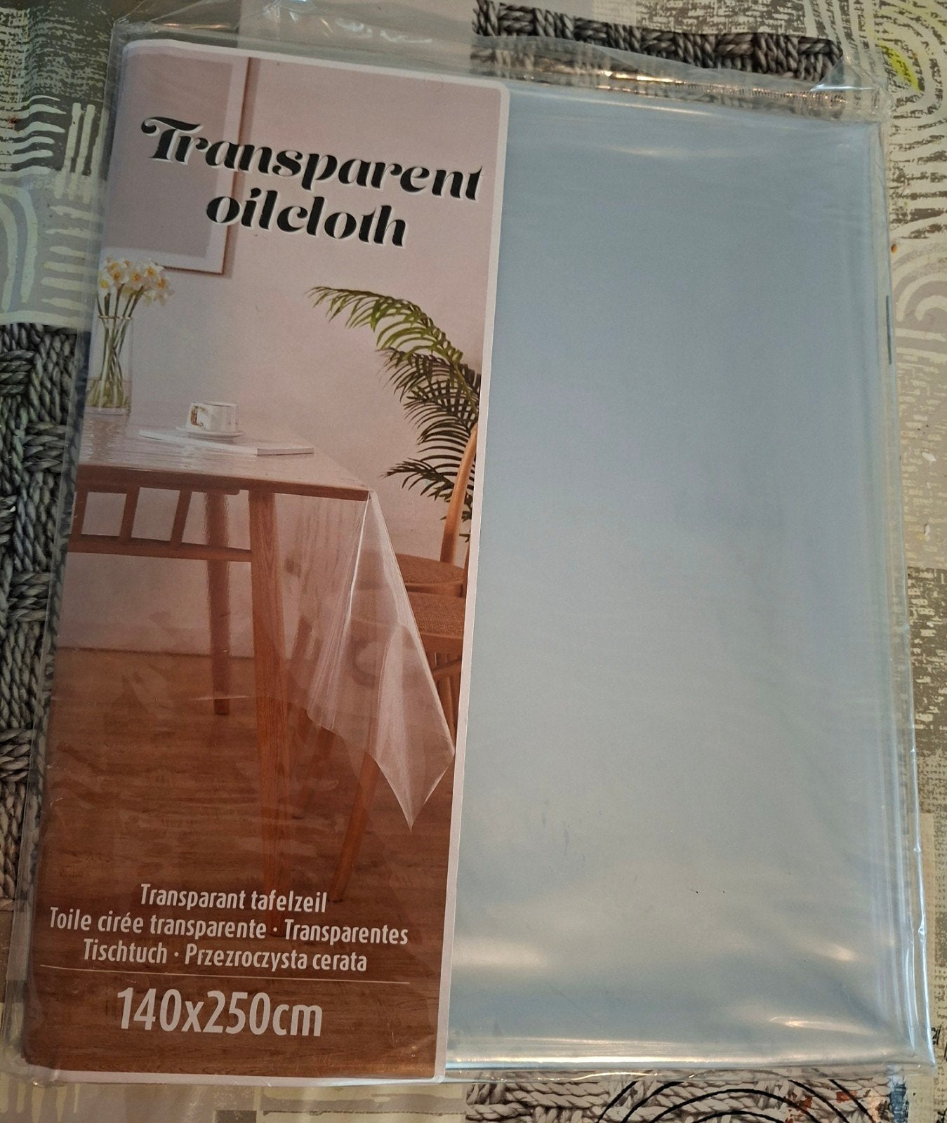 Nieuw Transparant Tafelzeil 140x250 cm - PVC Oliezeil, Ophalen