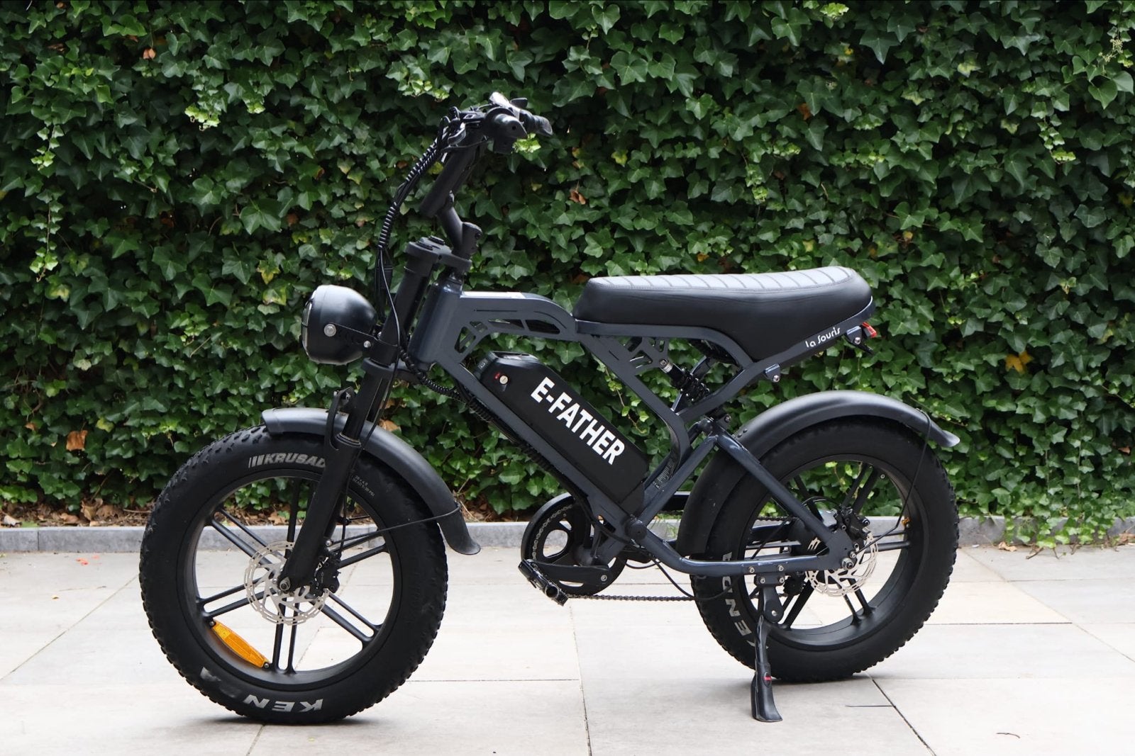 Fatbike La Souris E-Father V20 Pro Anthracite Grijs 250W, Ophalen of Verzenden, Zo goed als nieuw, Overige merken