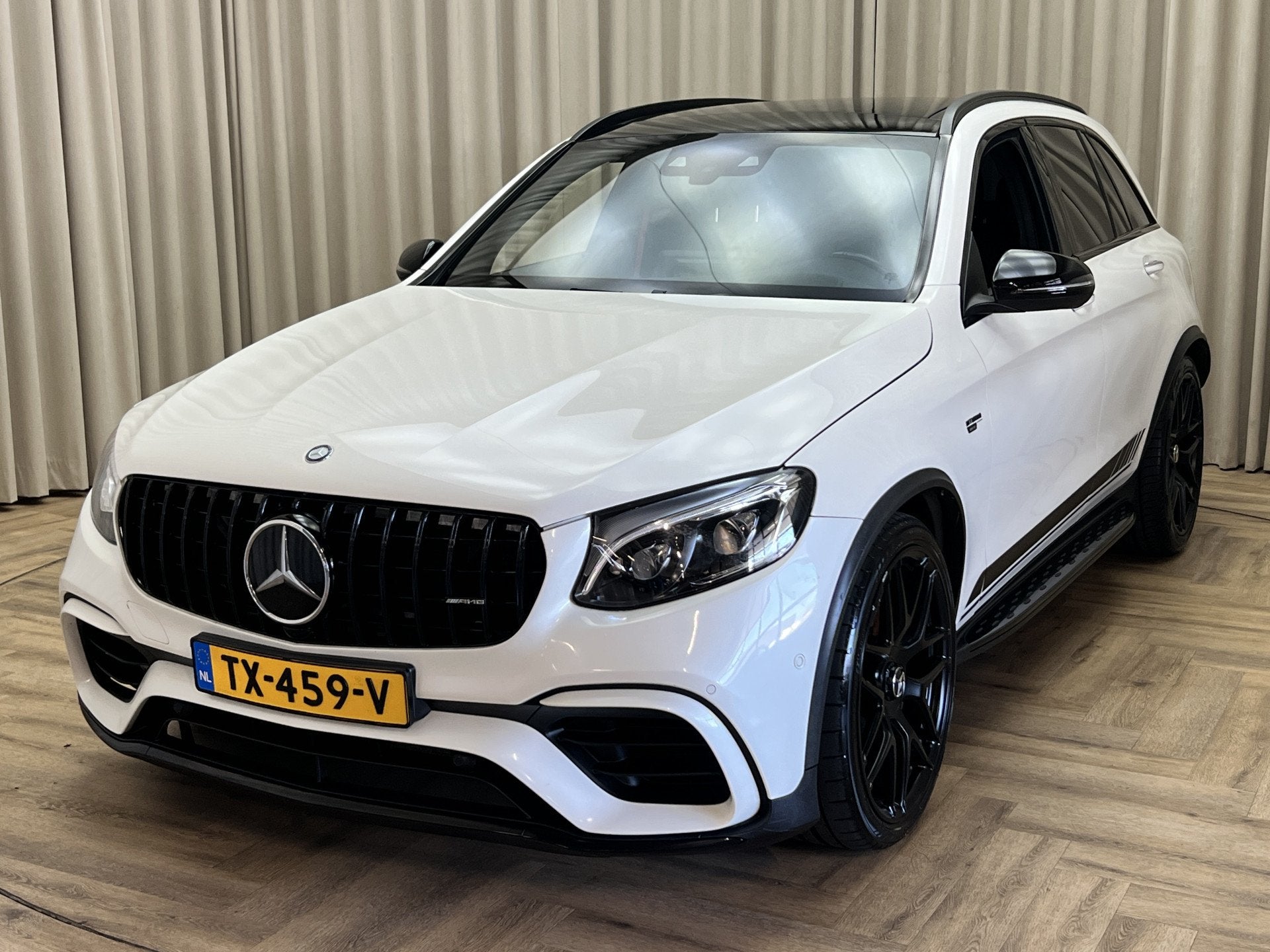 Mercedes-Benz GLC AMG 43 4MATIC *Sterrenhemel* Panoramadak /, Auto's, Automaat, Automatische klimaatregeling, Gebruikt, 368 pk