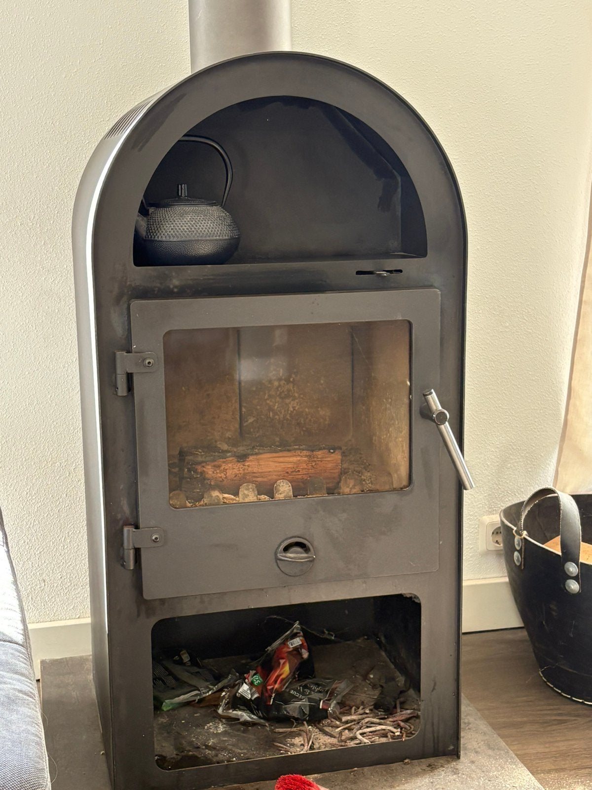 Houtkachel, Ophalen, Gebruikt, Hout, Houtkachel