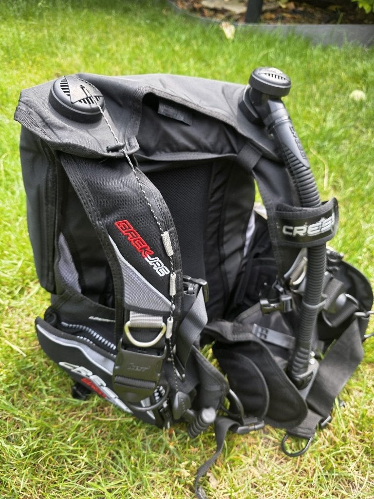 Cressi BCD Back Jac, Watersport en Boten, Duiken, Ophalen of Verzenden, Zo goed als nieuw, Trimvest of Wing