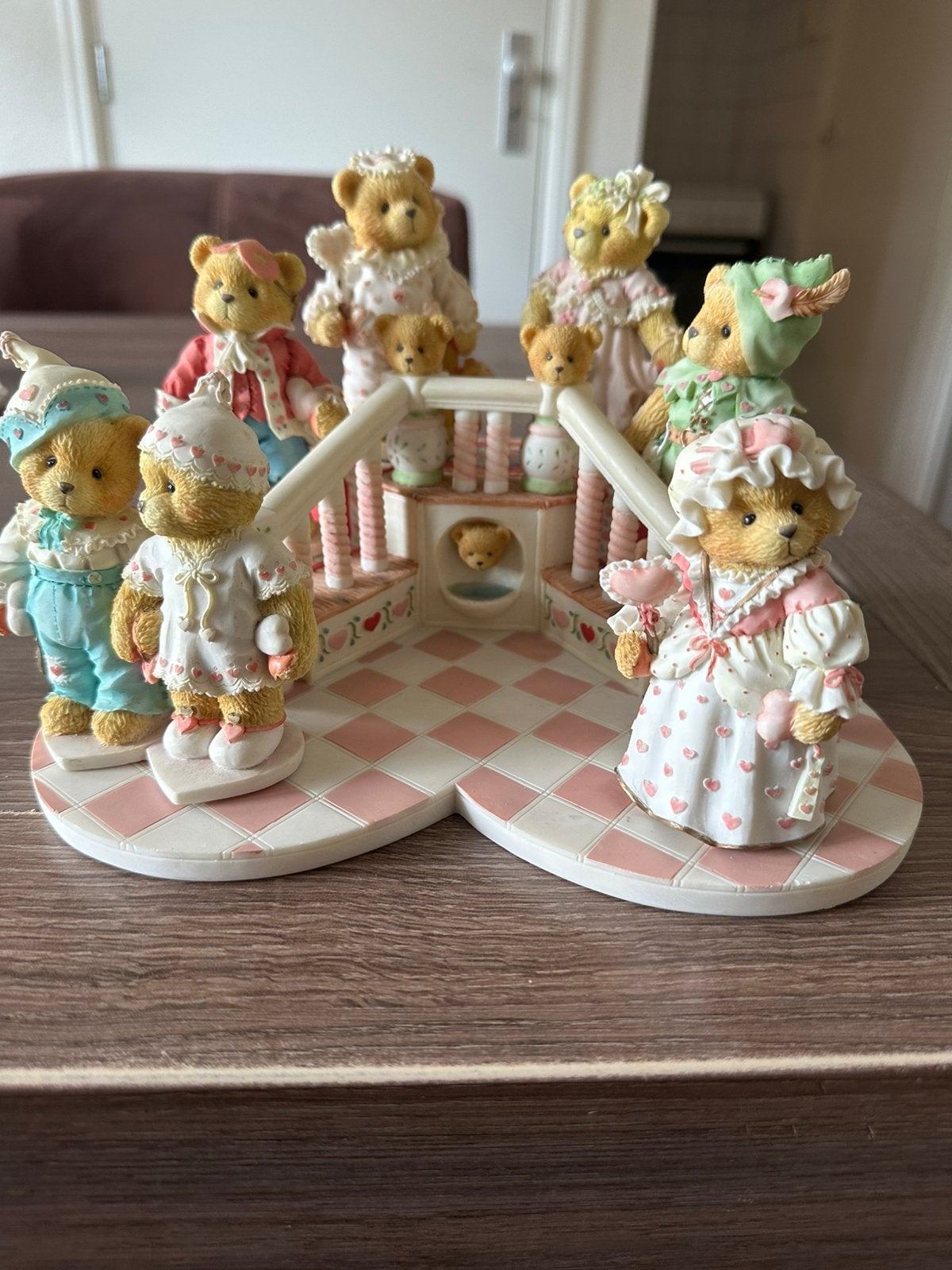 Cherished teddies Sweathart ball, Verzamelen, Ophalen of Verzenden, Zo goed als nieuw, Beeldje, Cherished Teddies