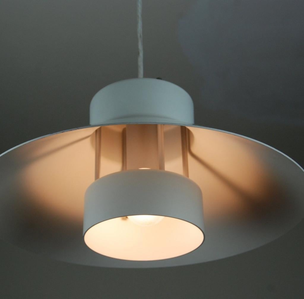 Louis Poulsen Visir hanglamp wit, Huis en Inrichting, Ophalen of Verzenden, Gebruikt, Metaal, Minder dan 50 cm