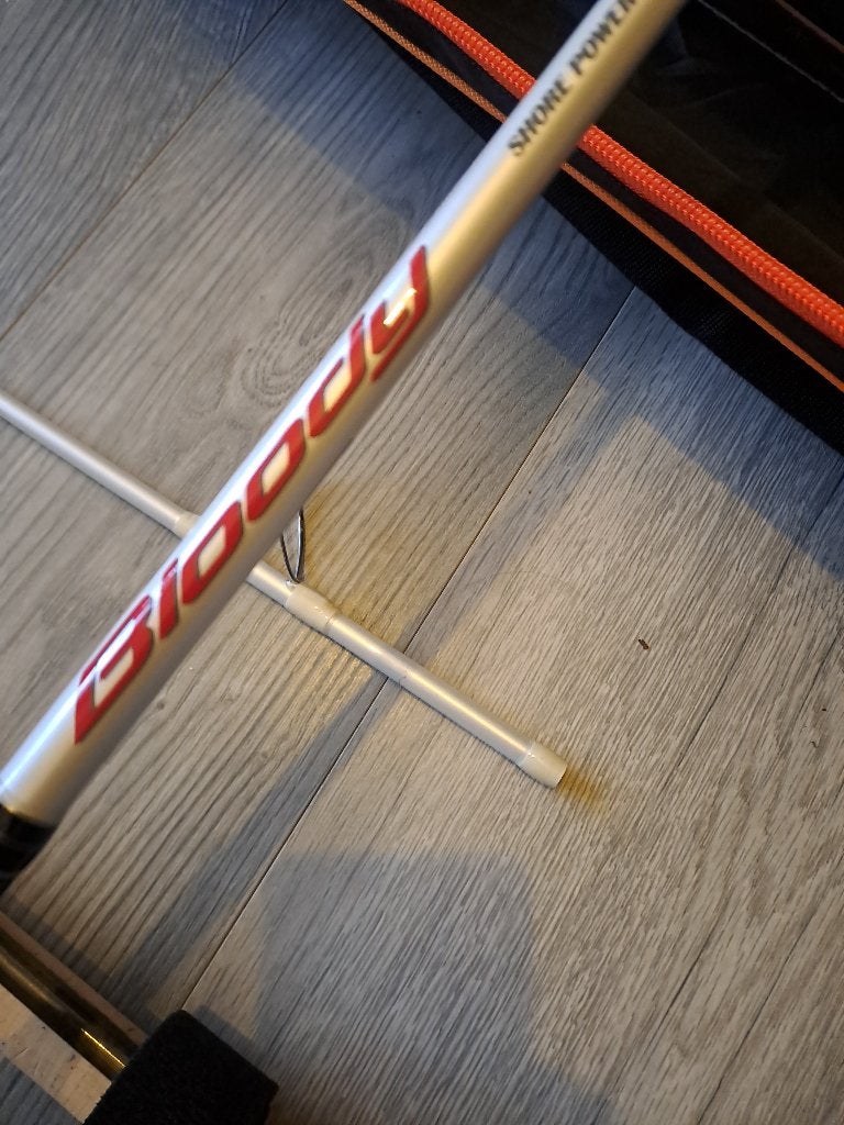 Zeebaarshengel, Ophalen, Nieuw, Werphengel