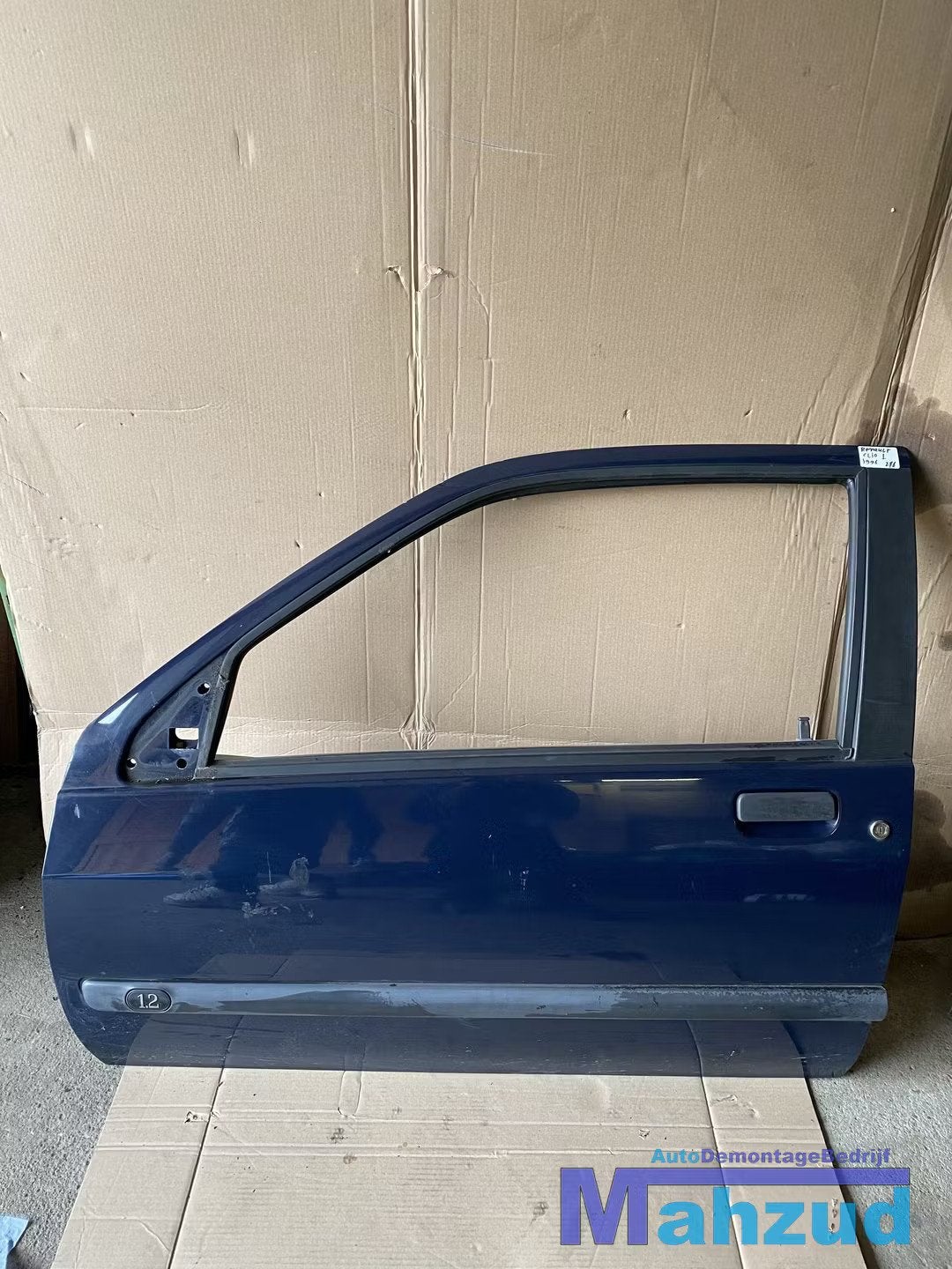 RENAULT CLIO 1 Blauw Linker deur portier 1990-1998, Renault Group, Gebruikt, Contact.group@renault.com, Ophalen of Verzenden