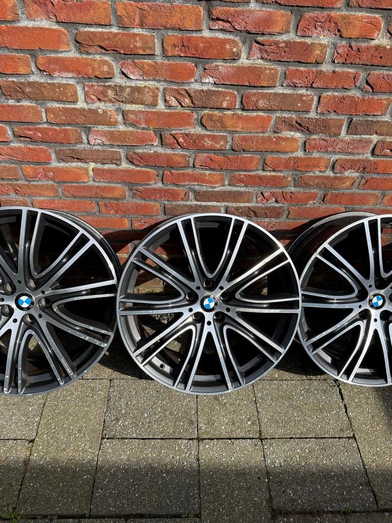 BMW 759i 20 inch Breedset Velgen g30-g31, Ophalen, Gebruikt, Velg(en), Personenwagen