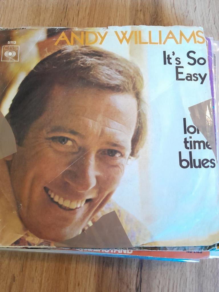 Andy williams 7inch lt,s so easy, Cd's en Dvd's, Ophalen of Verzenden, Zo goed als nieuw, Pop