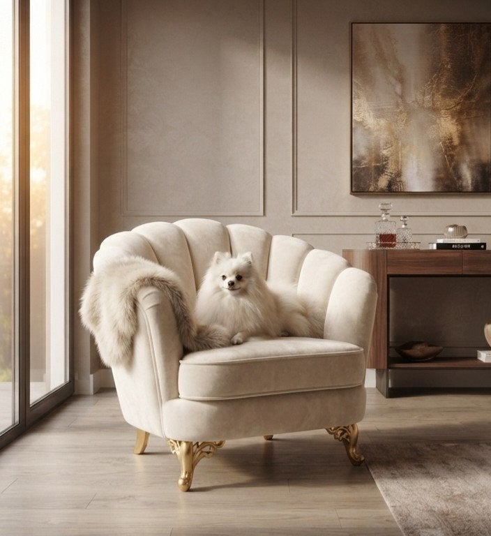 Luxe Richmond Hondentroon Design Fauteuil kleine hond/pup, Ophalen, Nieuw