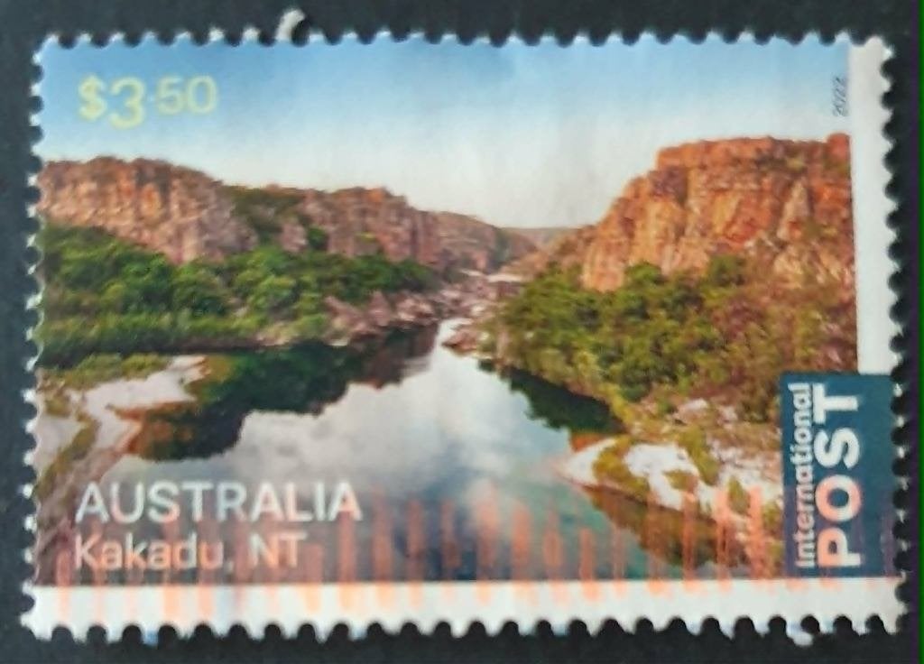 210-26 Australie 2022 / Kakadu nom. $ 3.50 SHEET, Verzenden, Gestempeld