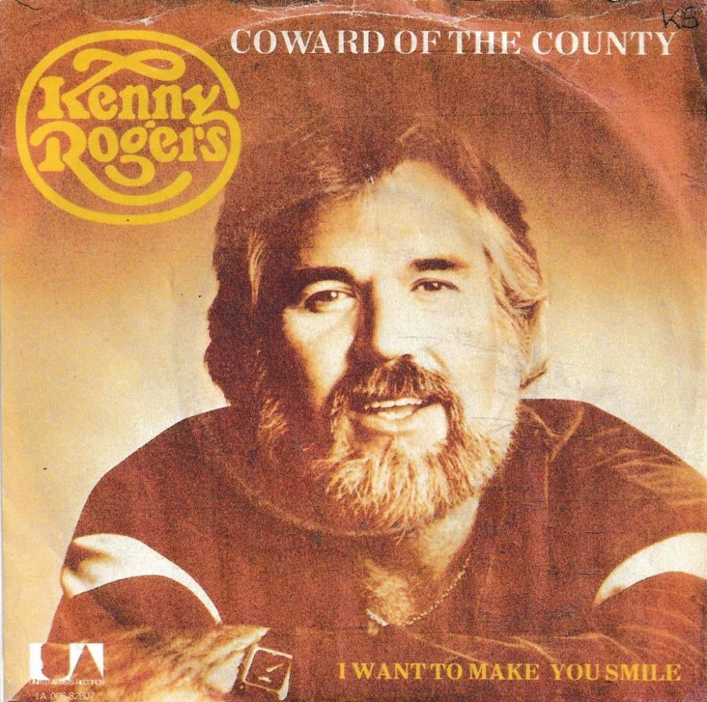 Kenny Rogers - Coward of the county, Ophalen of Verzenden, Gebruikt, Pop