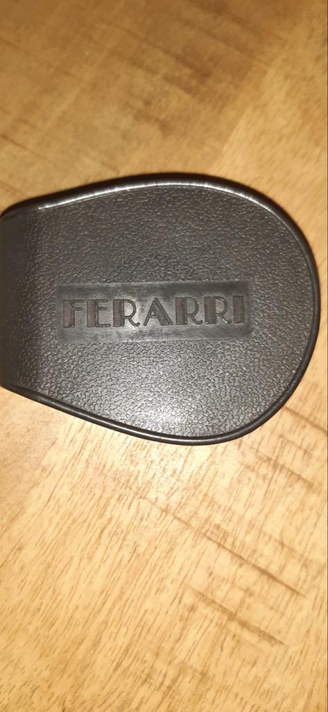 Ferarri Zonnebril met opvouwbaar montuur en etui, Zonnebril, Zwart, Nieuw, Ophalen