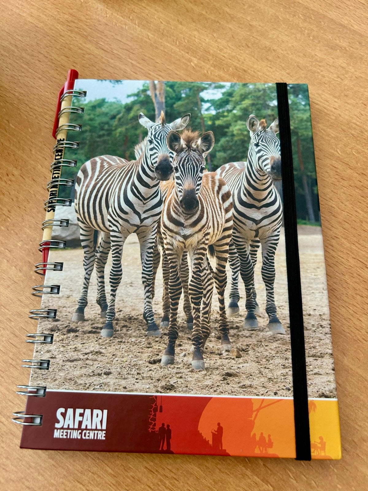 Safari park schrijfblok, inclusief balpen., Diversen, Ophalen of Verzenden, Nieuw