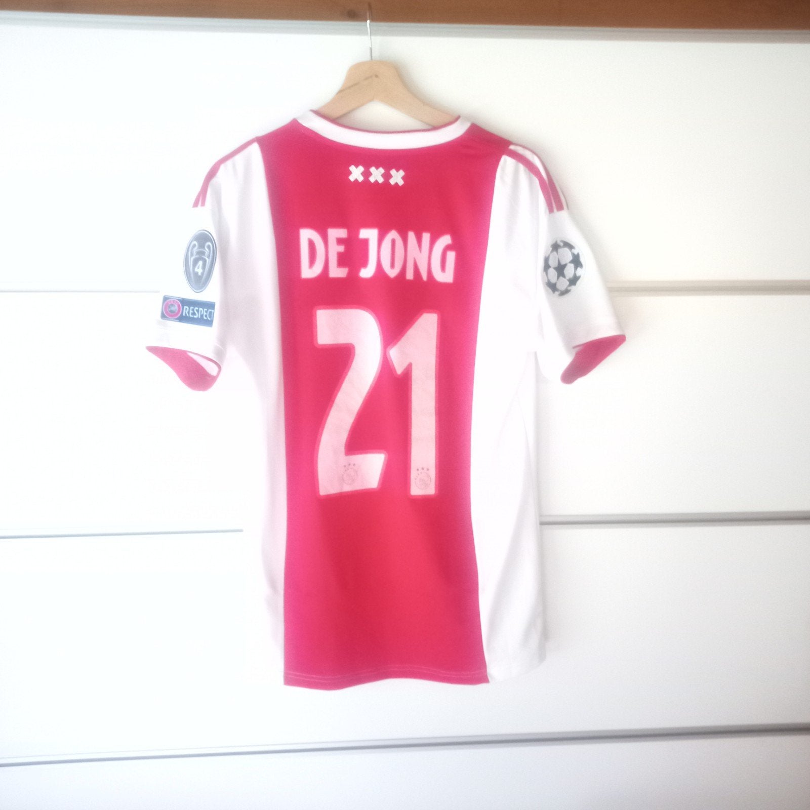 Ajax shirt 'De Jong' 18/19, Ophalen of Verzenden, Shirt